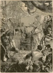 Slave Prints: Queen Elizabeth Knights Francis Drake, 1581