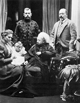 Trending: Queen Victoria, Prince of Wales, EmpressAlexandra, and Tsar Nicholas II