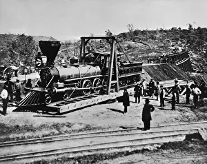 Track Prints: Railroad Construction, Topeka 1870