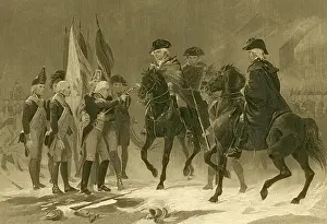 Rall Surrenders, Battle of Trenton, 1776