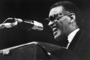 Songwriter Prints: Ray Charles, American Composer and Singer