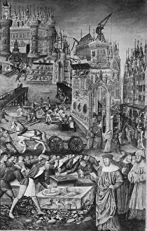 Workers Prints: Reconstruction of Troy, 13th Century BC