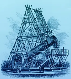 Reflecting Prints: Reflecting Telescope, 1789