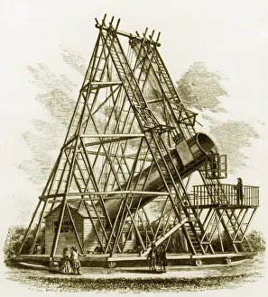 Reflecting Prints: Reflecting Telescope, 1789