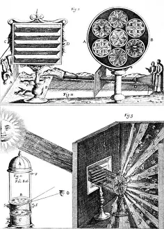 17th Prints: Refraction of Light, 1685