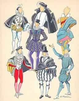 2015 Prints: Renaissance Fashion, 17th Century