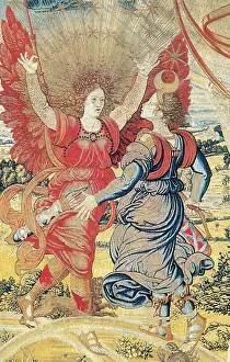 Textile Prints: Renaissance Tapestry Detail