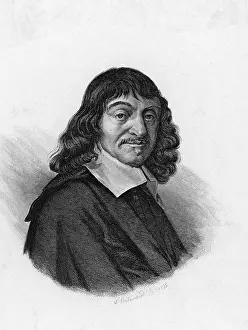 Rene Prints: Rene Descartes, French Polymath