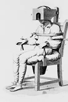 Rush Prints: Restraining Chair, 1811