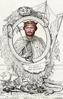 12th Prints: Richard I, King of England
