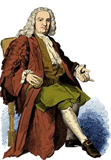 Hospital Prints: Richard Mead, English Physician and Epidemiologist