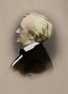 Theater Prints: Richard Wagner, German Composer