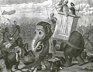 Weapon Prints: Riding War Elephant