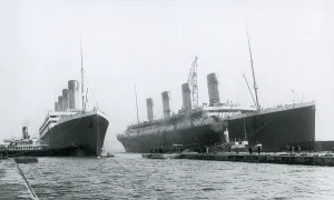Titanic Prints: RMS Olympic and RMS Titanic, 1911
