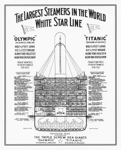 Best Sellers Part IV Prints: RMS Olympic and RMS Titanic
