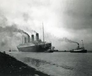 Titanic Prints: RMS Titanic Ready for Passengers, 1911