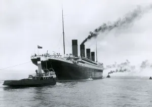 Transport Prints: RMS Titanic Ready for Passengers, 1911