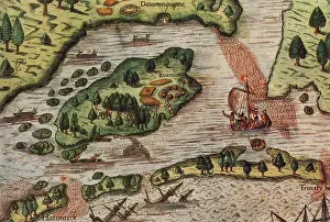 Mystery Prints: Roanoke Island, 1585