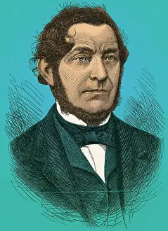 Robert Prints: Robert Bunsen, German Chemist