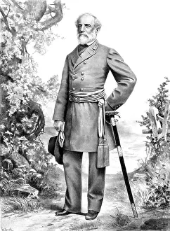 Icon Prints: Robert E. Lee, Confederate Army Commander