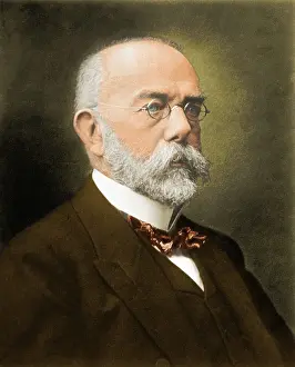 Robert Prints: Robert Koch, German Bacteriologist