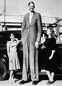 Robert Prints: Robert Wadlow, Tallest Man