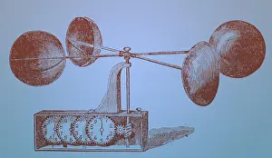 Count Prints: Robinson's Anemometer, 1846