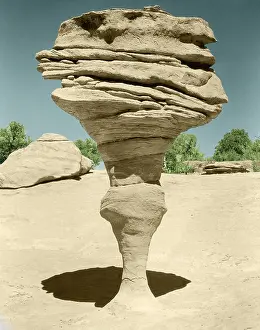 Formation Prints: Rock Formation, Utah National Park