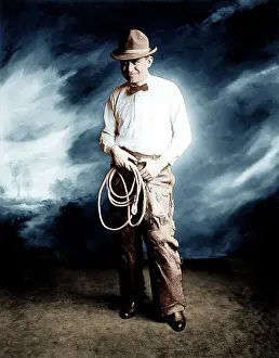 Actor Prints: Will Rogers, American Entertainer, 1917