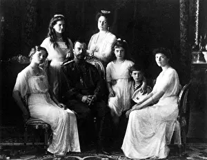 Sons Prints: The Romanovs, Last Royal Family of Russia