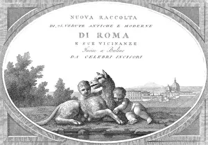 Twins Prints: Romulus and Remus, Founders of Rome