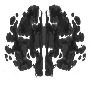 Test Prints: Rorschach type inkblot
