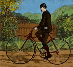 Sport Prints: Rover Bicycle, 1888