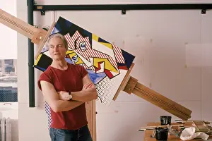 Painter Prints: Roy Lichtenstein in his Studio, 1984