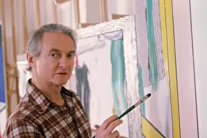 Painter Prints: Roy Lichtenstein in Studio, 1984