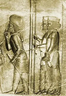 Persia Prints: Royal Reception Relief, Persepolis, Iran