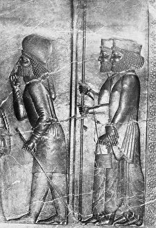 Iranian Prints: Royal Reception Relief, Persepolis, Iran
