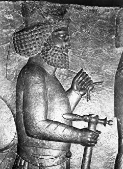 Weapon Prints: Royal Reception Relief, Persepolis, Iran
