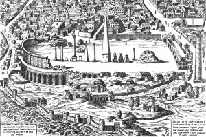 Oldest Prints: Ruins of the Hippodrome, 15th Century