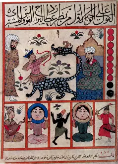 Folklore Prints: Sagittarius, Islamic Astrology, 1250