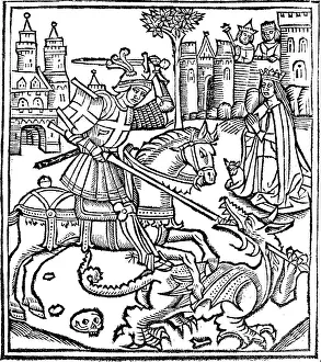 Imaginary Prints: Saint George and the Dragon