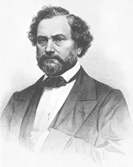 Best Sellers Part III Prints: Samuel Colt, American Inventor of the Colt Revolver Gun, Portrait