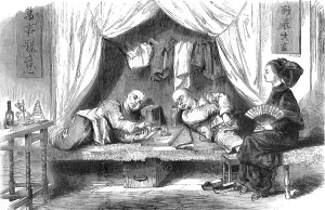 Illegal Prints: San Fransisco Opium Den, 19th Century