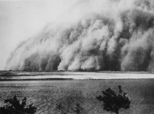 Windy Prints: Sandstorm, Sudan, 1906