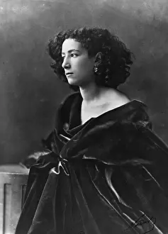 Actor Prints: Sarah Bernhardt, French Actress
