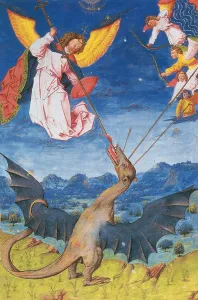 Icon Prints: Satan as a Wyvern, Liber Floridus, 1448