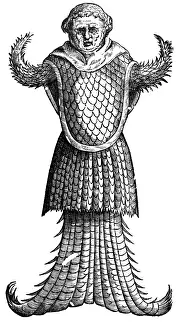 Serpent Prints: Sea Monk, Legendary Creature