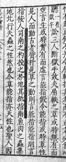 Reverse Prints: Section of Wang Chung's Critique of Opinions