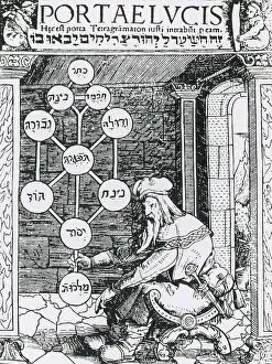 Jewish Prints: Sefirothic Tree, 1516