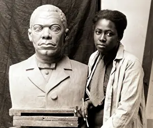 Sculptor Prints: Selma Burke, American Sculptor